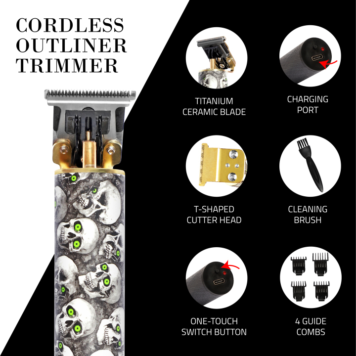 TBlade Trimmer, MagiForet Professional Cordless Zero Gapped Hair