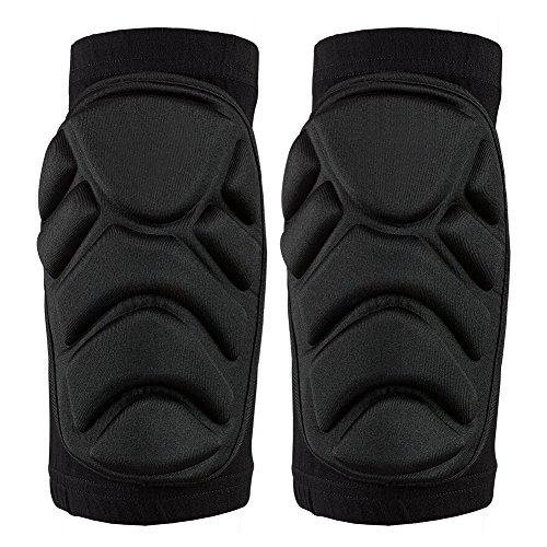 Breathable Protective Soft Lightweight Padded Sleeve Elbow for Skiing Skating Snowboarding Unisex TTIO Elbow Pads