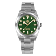 San Martin Vintage 36mm BB36 Explore Climbing Watch Series Snowflake Hands Automatic Watches SN0021-G-B3