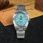 San Martin Vintage 36mm BB36 Explore Climbing Watch Series Snowflake Hands Automatic Watches SN0021-G-B3