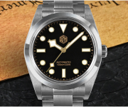 San Martin Vintage 36mm BB36 Explore Climbing Watch Series Snowflake Hands Automatic Watches SN0021-G-B3