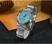 San Martin Vintage 36mm BB36 Explore Climbing Watch Series Snowflake Hands Automatic Watches SN0021-G-B3
