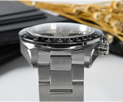 San Martin Men Vintage Watch 40mm Panda BB Chronograph Retro SN052-G-JS