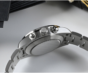 San Martin Men Vintage Watch 40mm Panda BB Chronograph Retro SN052-G-JS