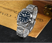 San Martin Vintage 36mm BB36 Explore Climbing Watch Series Snowflake Hands Automatic Watches SN0021-G-B3