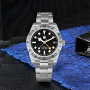San Martin New NH34 39mm BB GMT Color Dial Applied Index Luxury Men's Watch For Men SN0054-G-C San Martin New NH34 39mm BB GMT Color Dial Applied Index Luxury Men's Watch For Men SN0054-G-C