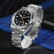 San Martin New NH34 39mm BB GMT Color Dial Applied Index Luxury Men's Watch For Men SN0054-G-C San Martin New NH34 39mm BB GMT Color Dial Applied Index Luxury Men's Watch For Men SN0054-G-C