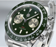 San Martin Men Vintage Watch 40mm Panda BB Chronograph Retro SN052-G-JS