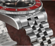 San Martin New 40mm BB Diver Watch Classic Mens Watches NH35 Wine Red Ceramic Bezel Waterproof watch SN0128-G San Martin New 40mm BB Diver Watch Classic Mens Watches NH35 Automatic Mechanical Sapphire Wine Red Ceramic Bezel Waterproof watch san martin watches,NH34 movement watch,San Martin SN0109-G-GMT,dive watches