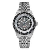San Martin World Timer Watch Japan NH34 GMT 39.5mm Original Design Men Automatic Mechanical Travelers Watches Waterproof SN0116-G1/G2 GMT San Martin New Original Design Bidirectional Bezel Fly Adjustable Clasp NH34 GMT Watch SN0116-G san martin watches,NH34 movement watch,San Martin SN0109-G-GMT,dive watches