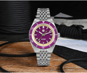 EU San Martin New Original Design Summer Dive Watch Fun Fruit Series SN0116-G-B San Martin New 40mm BB Diver Watch Classic Mens Watches NH35 Automatic Mechanical Sapphire Wine Red Ceramic Bezel Waterproof watch san martin watches,NH34 movement watch,San Martin SN0109-G-GMT,dive watches