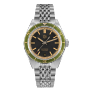 EU San Martin 39.5mm Distressed Aluminum Bezel NH35 6H Date Reloj Mens Dive Watch SN0116B-2 San Martin Limited Edition 39.5mm Full Luminous NH34 GMT Original Design Watches SN0116-G3 san martin watches,NH34 movement watch,San Martin SN0109-G-GMT,dive watches