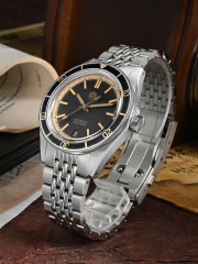 EU San Martin 39.5mm Distressed Aluminum Bezel NH35 6H Date Reloj Mens Dive Watch SN0116B-2 San Martin Limited Edition 39.5mm Full Luminous NH34 GMT Original Design Watches SN0116-G3 san martin watches,NH34 movement watch,San Martin SN0109-G-GMT,dive watches