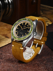 EU San Martin 39.5mm Distressed Aluminum Bezel NH35 6H Date Reloj Mens Dive Watch SN0116B-2 San Martin Limited Edition 39.5mm Full Luminous NH34 GMT Original Design Watches SN0116-G3 san martin watches,NH34 movement watch,San Martin SN0109-G-GMT,dive watches