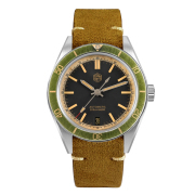 EU San Martin 39.5mm Distressed Aluminum Bezel NH35 6H Date Reloj Mens Dive Watch SN0116B-2 San Martin Limited Edition 39.5mm Full Luminous NH34 GMT Original Design Watches SN0116-G3 san martin watches,NH34 movement watch,San Martin SN0109-G-GMT,dive watches