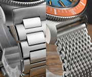 2025 New 40mm Upgraded Version H Links Bracelet Original Design Dive Watch SN0118-G-B San Martin New 40mm BB Diver Watch Classic Mens Watches NH35 Automatic Mechanical Sapphire Wine Red Ceramic Bezel Waterproof watch san martin watches,NH34 movement watch,San Martin SN0109-G-GMT,dive watches