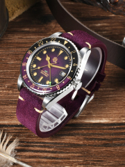San Martin Retro NH34 GMT Sandwich Dial 40mm Bidirectional Sapphire Bezel Luxury Sports Watch SN0134-G GMT San Martin Limited Edition 39.5mm Full Luminous NH34 GMT Original Design Watches SN0116-G3 san martin watches,NH34 movement watch,San Martin SN0109-G-GMT,dive watches