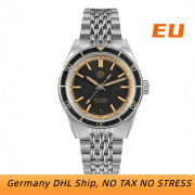 EU San Martin 39.5mm Distressed Aluminum Bezel NH35 6H Date Reloj Mens Dive Watch SN0116B-2 San Martin Limited Edition 39.5mm Full Luminous NH34 GMT Original Design Watches SN0116-G3 san martin watches,NH34 movement watch,San Martin SN0109-G-GMT,dive watches
