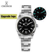 Cronos 36mm Miyota 90S5 Automatic Sapphire Glass Bushed Bracelet 10ATM gradual dial Mechanical Men Watch L6042M