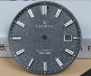 Cronos Men Watch 39mm Automatic Miyota 9015 Movement Wristwatches White Dial Birch Pattern 10 ATM L6040M Cronos Men Watch 39mm Automatic Miyota 9015 Movement Wristwatches White Dial Birch Pattern 10 ATM L6040M
