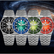 San Martin 40mm Enamel Spiral Dial Integrated Bracelet Men Diver Watch Miyota 9015 Automatic Mechanical Waterproof 200m SN0148 San Martin 40mm Enamel Spiral Dial Integrated Bracelet Men Diver Watch Miyota 9015 Automatic Mechanical Waterproof 200m SN0148 san martin watches,dive watches,SN0148,Sunbrust,"Jianzhan Dial"