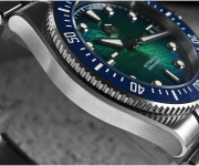 San Martin 40mm Enamel Spiral Dial Integrated Bracelet Men Diver Watch Miyota 9015 Automatic Mechanical Waterproof 200m SN0148 San Martin 40mm Enamel Spiral Dial Integrated Bracelet Men Diver Watch Miyota 9015 Automatic Mechanical Waterproof 200m SN0148 san martin watches,dive watches,SN0148,Sunbrust,"Jianzhan Dial"