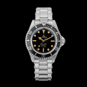 Thorn 40mm Men's Vintage Dive Watch Black/Blue Dial Sapphire Glass Aluminum Bezel Watch T023 V2
