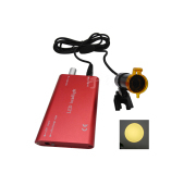 Mini Superbright 5W LED Dental Surgial Headlight with Orange Filter