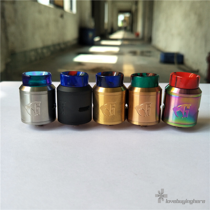 Resin Drip Tip Goon V1.5 RDA 24mm Ecig Atomizers Custom Vape Wholesale