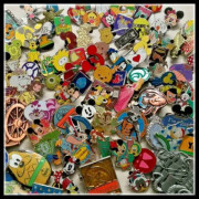 Disney trading mix lot of 500+25 Assorted pins 3D LE-Hidden mickey
