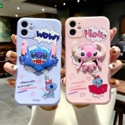 DC2303092 Disney Couple stitch Apple 14 13 12 11 phone case