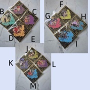 M2026020136 DISNEY PINS WITHOUT BACKCARDS