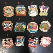 M06051410 DISNEY PINS price for 12pins