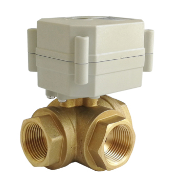 DN20 Electric normal close ball valve 3-way, AC110-230V Electric power off return valve 3/4" brass CE certified motorized water valve for hot water?dn20 electric normal close ball valve 3-way|dn20 electric ball 3-way valve?dn20 electric normal close ball valve 3-way,dn20 electric ball 3-way valve,dn20 electric ball valve,dn20 electric normal close ball valve