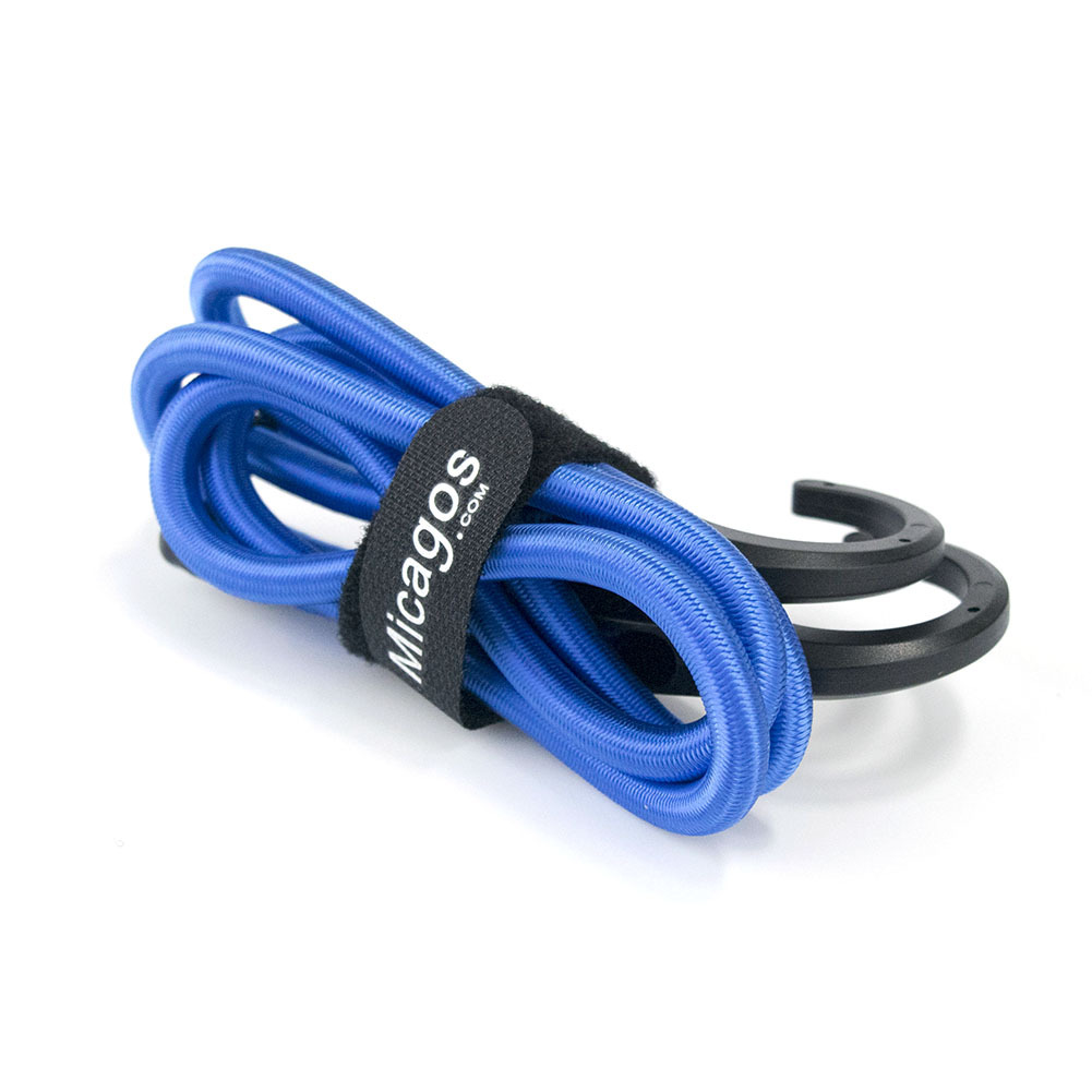 blue bungee cord