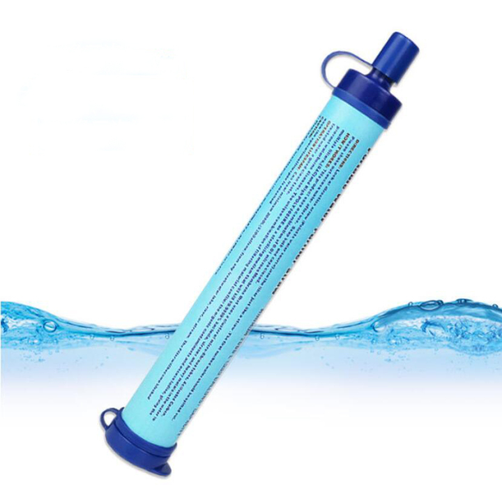 Portable Mini Purifier Water Filter Straw Camping Emergency Survival Tool I2S6