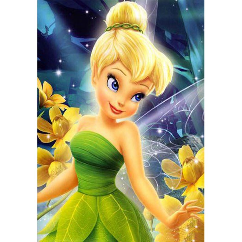 5d Diamond Painting Full Drill Kit Tinker Bell Disney Diy
