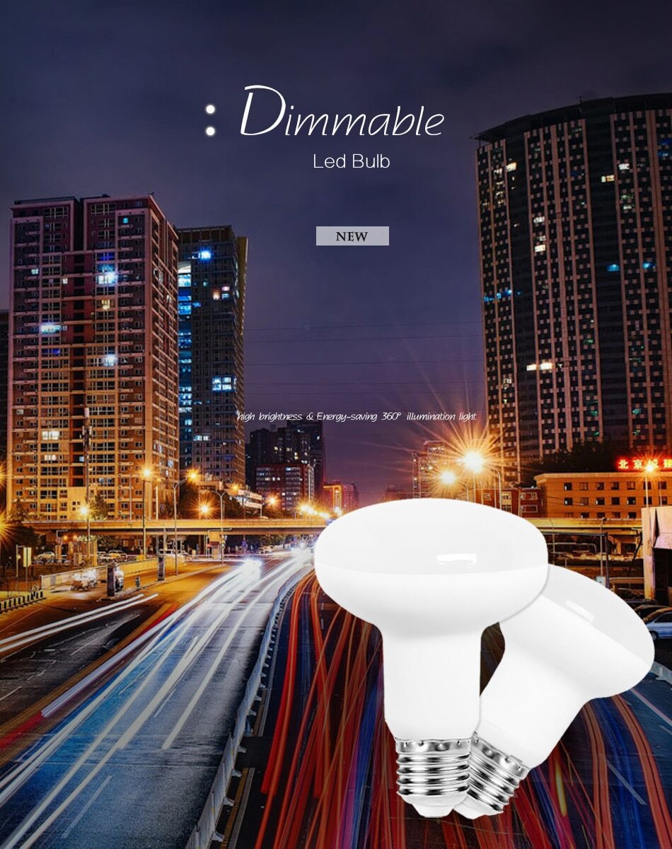 R39 R50 R63 R80 Dimbare E27 E14 Led Lamp Bombillas Lamp 3W 5W 9W Energie Cfl Ampul spotlight Licht Lampada Saving 220V 110V