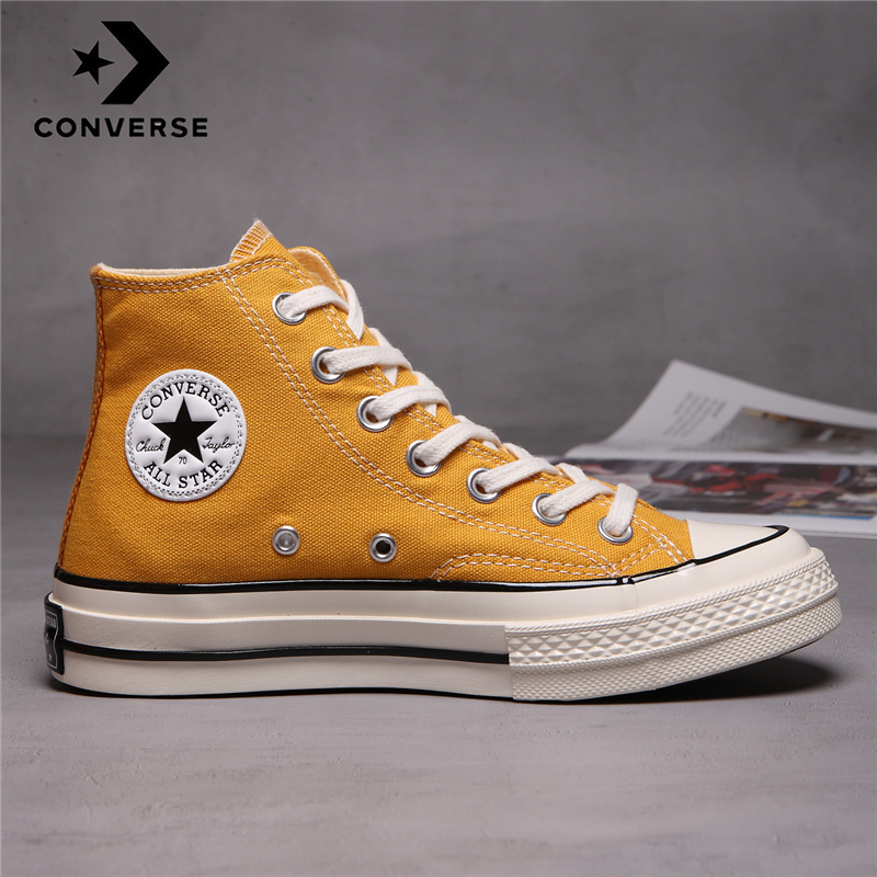 CONVERSETR-Zapatillas Chuck 70 Taylor para hombre y mujer, zapatos de lona originales unisex, alta CDG, color negro