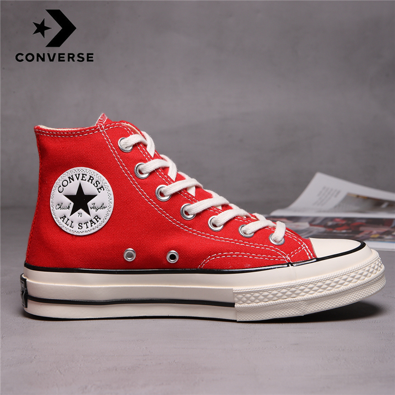 CONVERSETR-Zapatillas Chuck 70 Taylor para hombre y mujer, zapatos de lona originales unisex, alta CDG, color negro