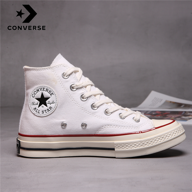 CONVERSETR-Zapatillas Chuck 70 Taylor para hombre y mujer, zapatos de lona originales unisex, alta CDG, color negro