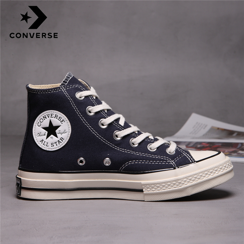 CONVERSETR-Zapatillas Chuck 70 Taylor para hombre y mujer, zapatos de lona originales unisex, alta CDG, color negro