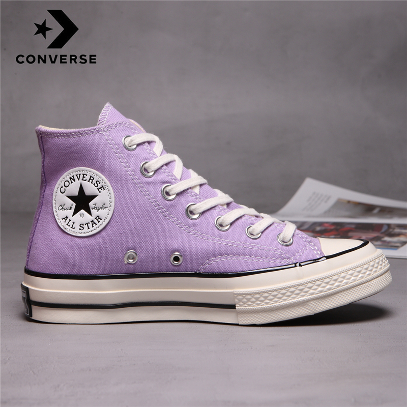 CONVERSETR-Zapatillas Chuck 70 Taylor para hombre y mujer, zapatos de lona originales unisex, alta CDG, color negro