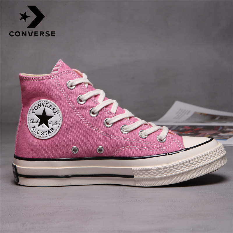 CONVERSETR-Zapatillas Chuck 70 Taylor para hombre y mujer, zapatos de lona originales unisex, alta CDG, color negro