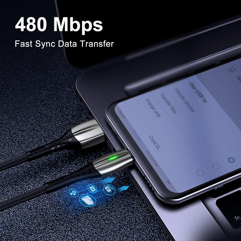 5A 2m USB Type C Cable Micro USB Fast Charging Mobile Phone Android Charger Type-C Data Cord For Huawei P40 Mate 30 Xiaomi Redmi