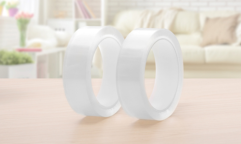 Monster Tape Waterproof Wall Stickers Reusable Heat Resistant Bathroom Home Decoration Tapes Transparent Double Sided Nano Tape