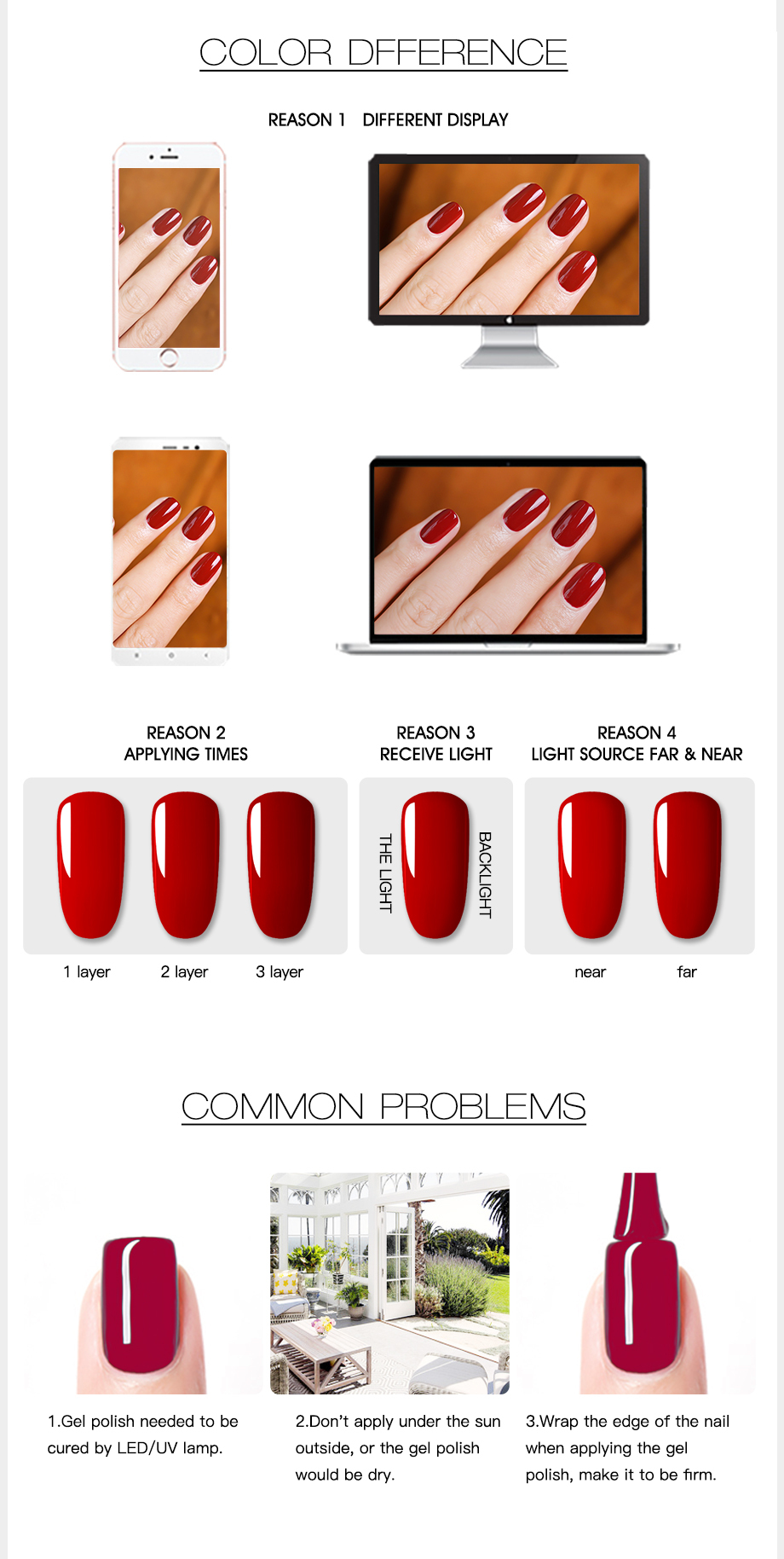 ROSALIND Gel Polish Set Manicure for Nails Semi Permanent Vernis top coat UV LED Gel Varnish Soak Off Nail Art Gel Nail Polish