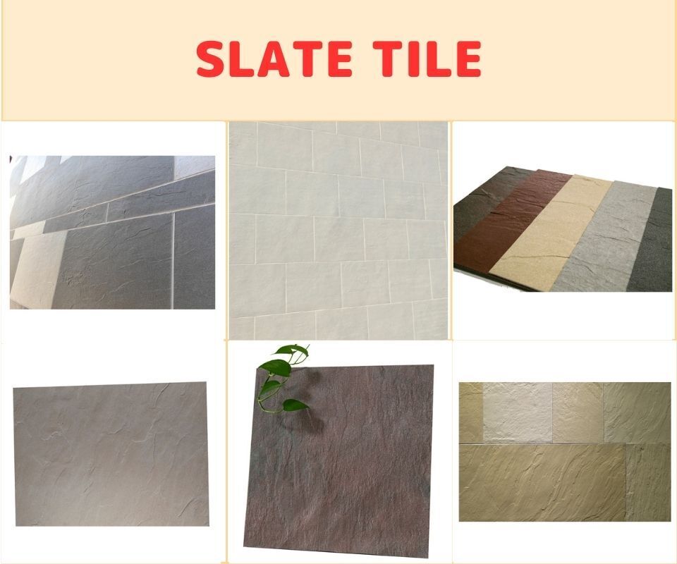 Justone New style artistic stone wall tiles building popular pattern peel and stick MCM flexible wall tile