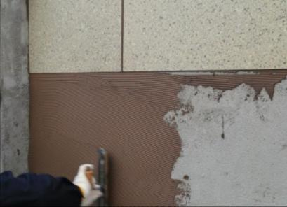 Justone New style artistic stone wall tiles building popular pattern peel and stick MCM flexible wall tile