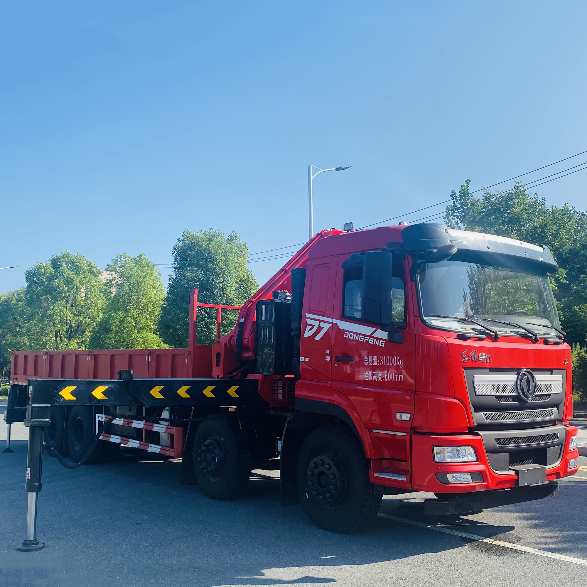 30 ton crane 28 tons rail mounted tower crane 8 section Boom Hydraulic Truck Crane on sale